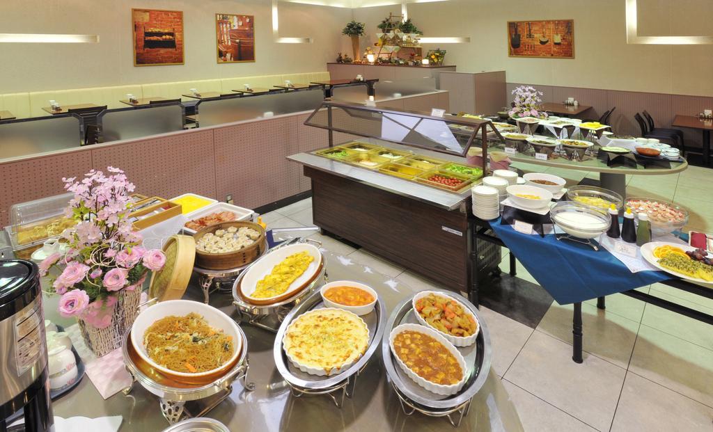 Fujita Kanko Washington Hotel אסאהיקאווה מסעדה תמונה